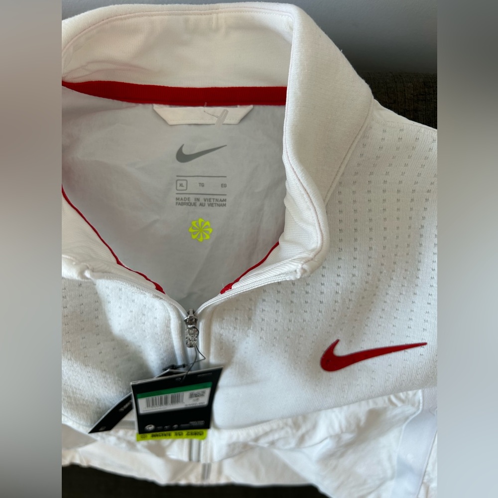 $400 Nike Sportswear Jacket CZ3613-100 White Relaxed Olympic Women’s Sz: XL - Picture 5 of 6